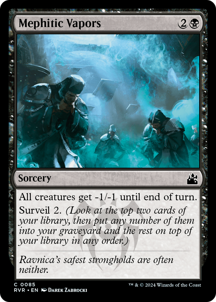Mephitic Vapors [Ravnica Remastered] | Grognard Games