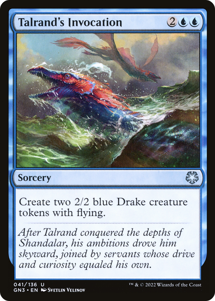 Talrand's Invocation [Game Night: Free-for-All] | Grognard Games