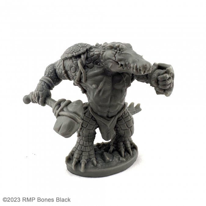 Bones 20931 GATORMAN W/ AXE AND BUCKLER | Grognard Games