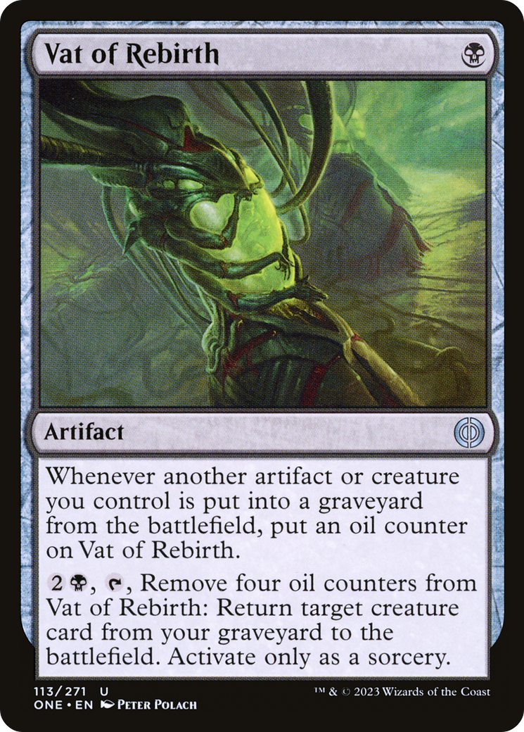 Vat of Rebirth [Phyrexia: All Will Be One] | Grognard Games