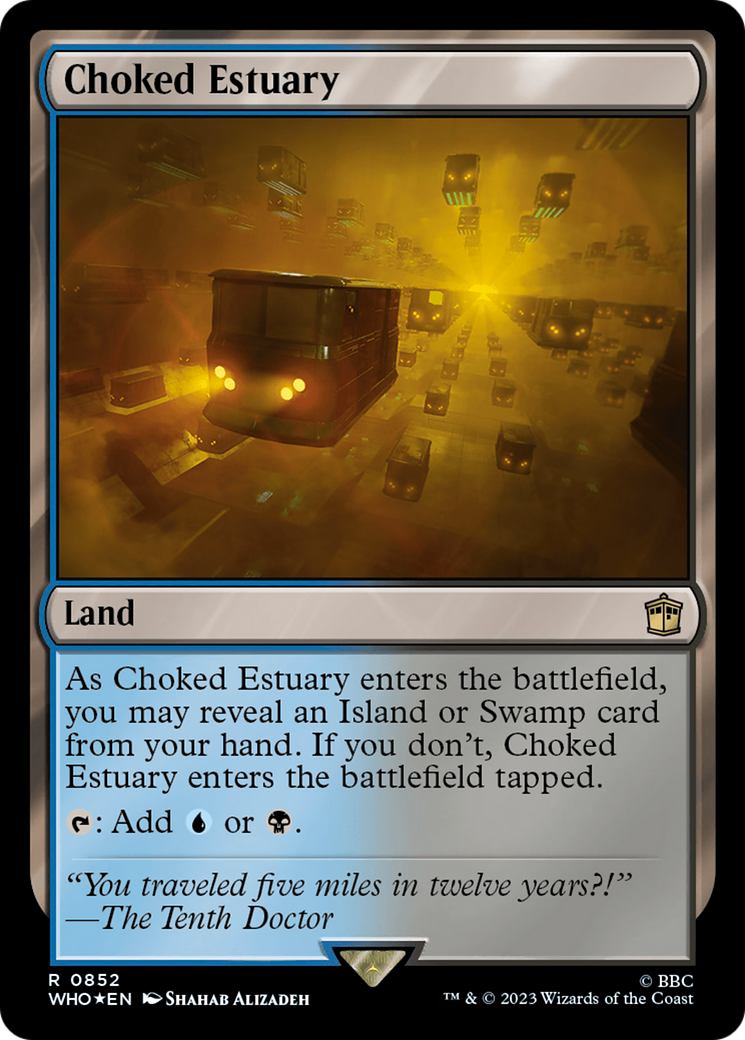 Choked Estuary (Surge Foil) [Doctor Who] | Grognard Games