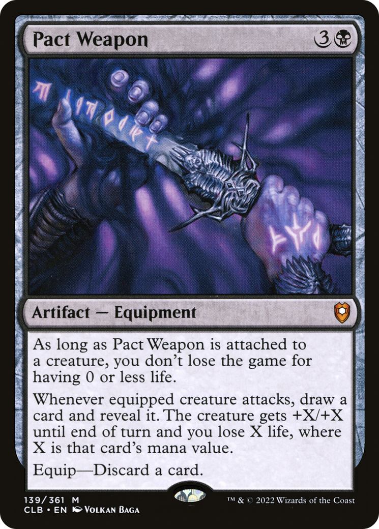 Pact Weapon [Commander Legends: Battle for Baldur's Gate] | Grognard Games