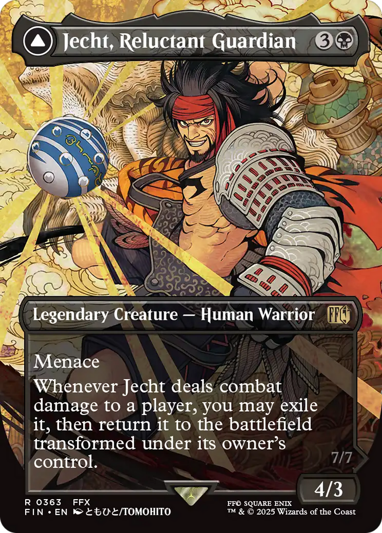 Jecht, Reluctant Guardian (Borderless) (FIN-363) - FINAL FANTASY | Grognard Games