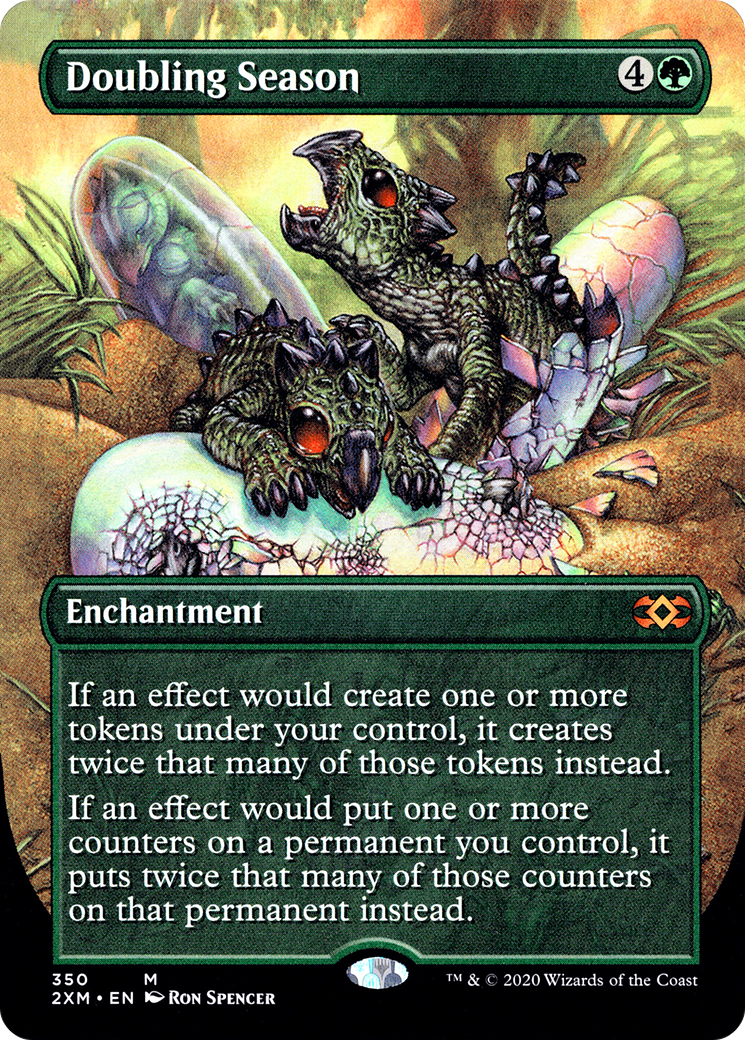 Doubling Season (Toppers) [Double Masters Extended Art] | Grognard Games