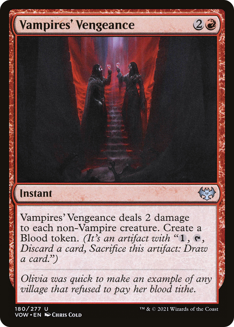 Vampires' Vengeance [Innistrad: Crimson Vow] | Grognard Games
