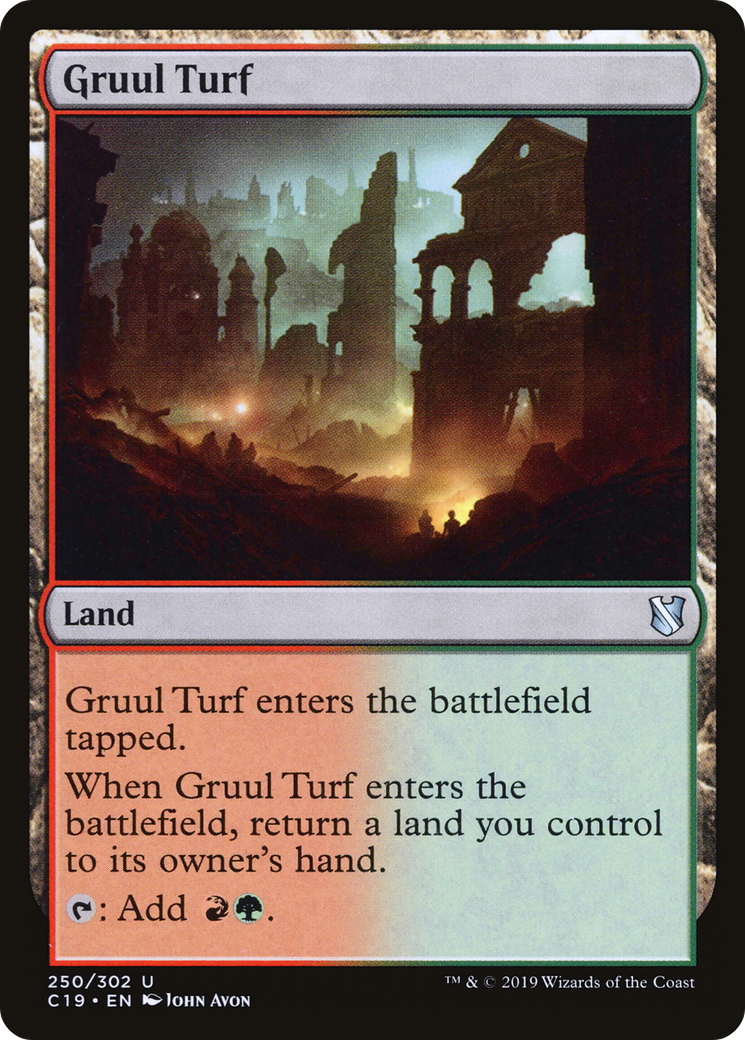 Gruul Turf [Commander 2019] | Grognard Games