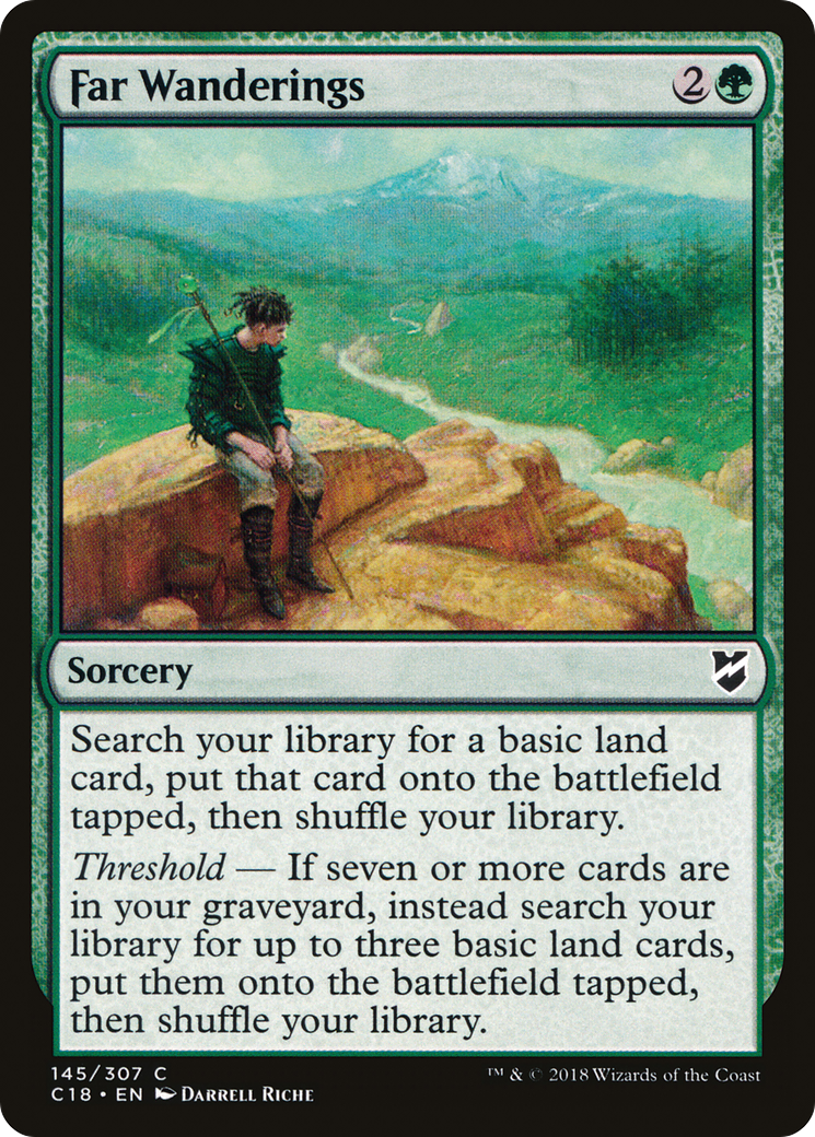 Far Wanderings [Commander 2018] | Grognard Games