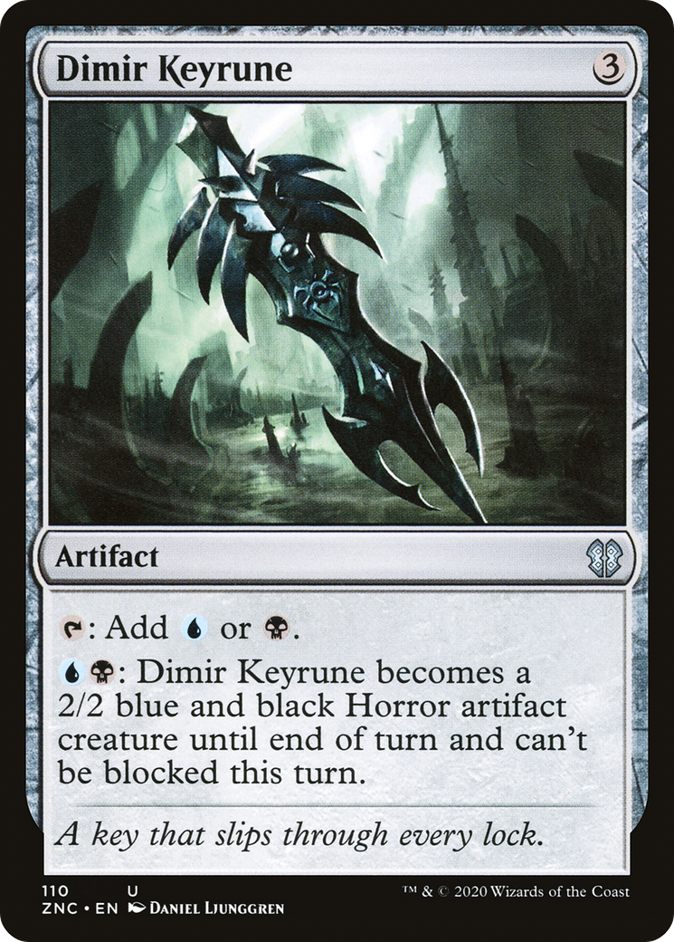 Dimir Keyrune [Zendikar Rising Commander] | Grognard Games
