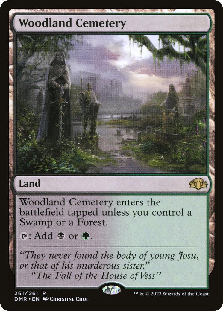 Woodland Cemetery [Dominaria Remastered] | Grognard Games