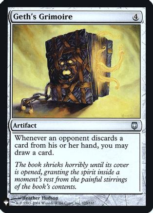 Geth's Grimoire (LIST-123) - The List Reprints Foil | Grognard Games