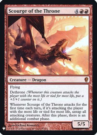 Scourge of the Throne (LIST-035) - The List Reprints | Grognard Games