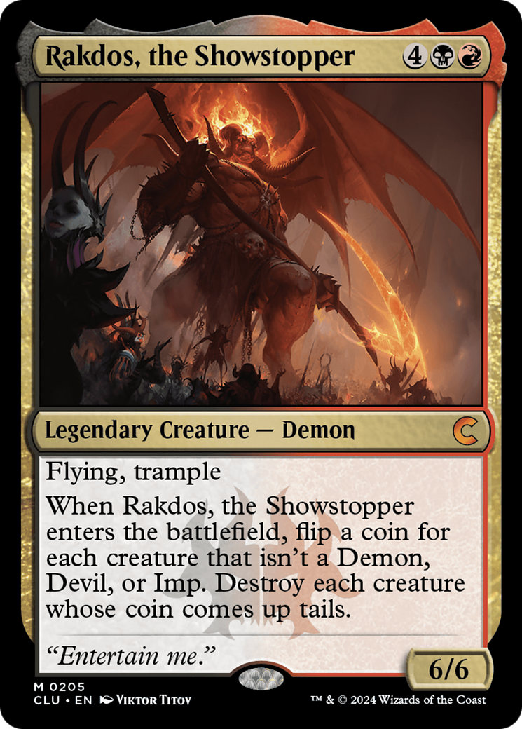 Rakdos, the Showstopper [Ravnica: Clue Edition] | Grognard Games