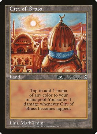 City of Brass (4th Place) (Arena League) (OVER-) - Oversize Cards | Grognard Games