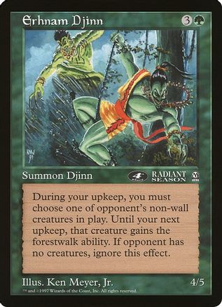 Erhnam Djinn (4th Place) (Arena League) (OVER-) - Oversize Cards | Grognard Games