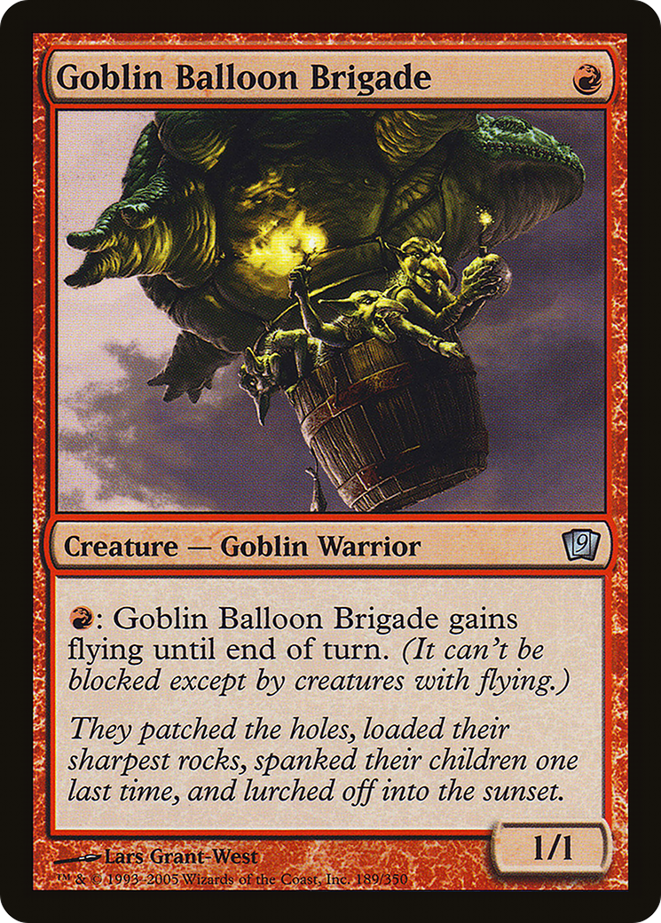 Goblin Balloon Brigade [Ninth Edition] | Grognard Games