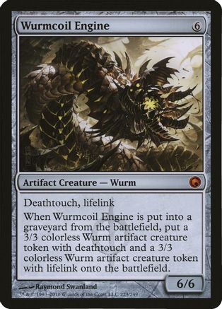 Wurmcoil Engine (Scars of Mirrodin) (OVER-223) - Oversize Cards | Grognard Games
