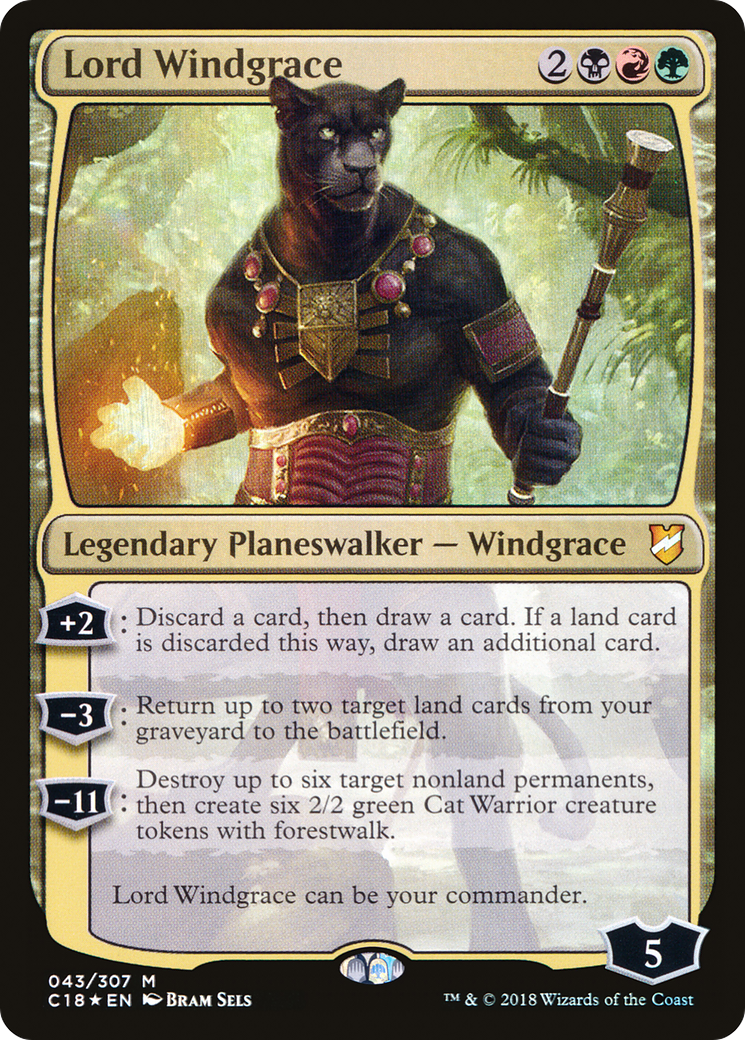 Lord Windgrace [Commander 2018] | Grognard Games