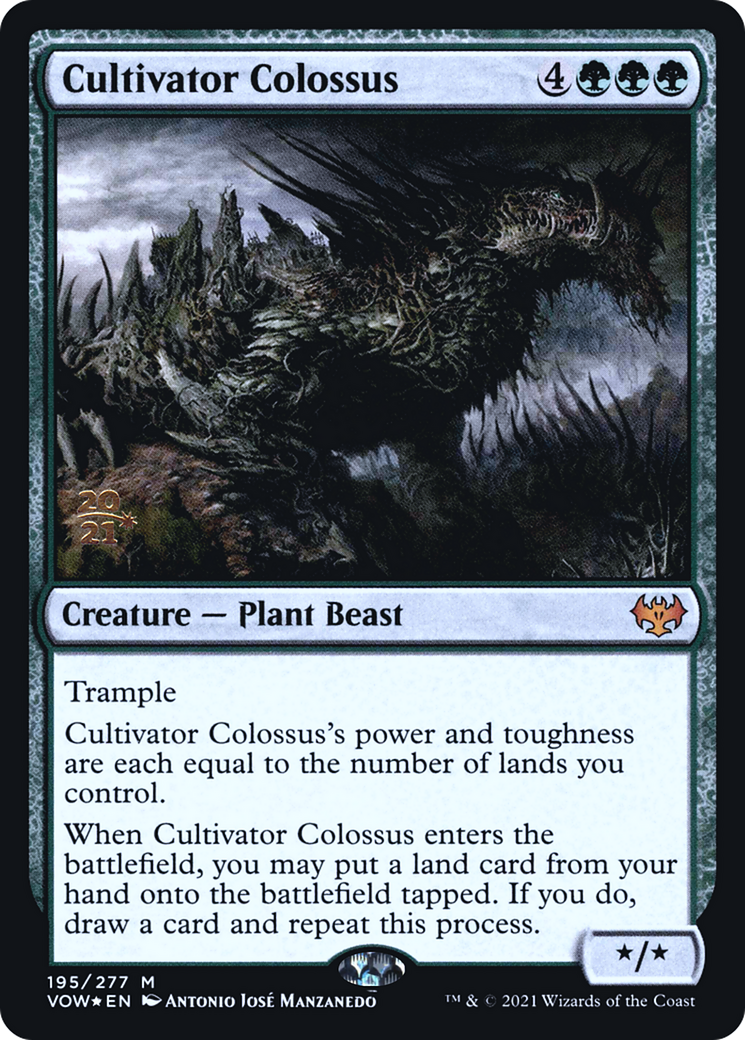 Cultivator Colossus [Innistrad: Crimson Vow Prerelease Promos] | Grognard Games