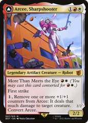 Arcee, Sharpshooter // Arcee, Acrobatic Coupe [Universes Beyond: Transformers] | Grognard Games