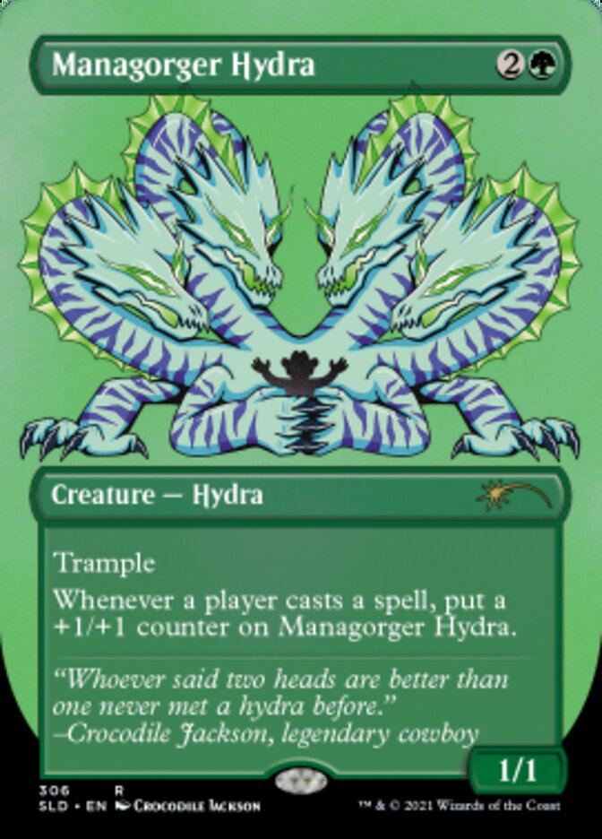 Managorger Hydra (Borderless) [Secret Lair Drop Series] | Grognard Games