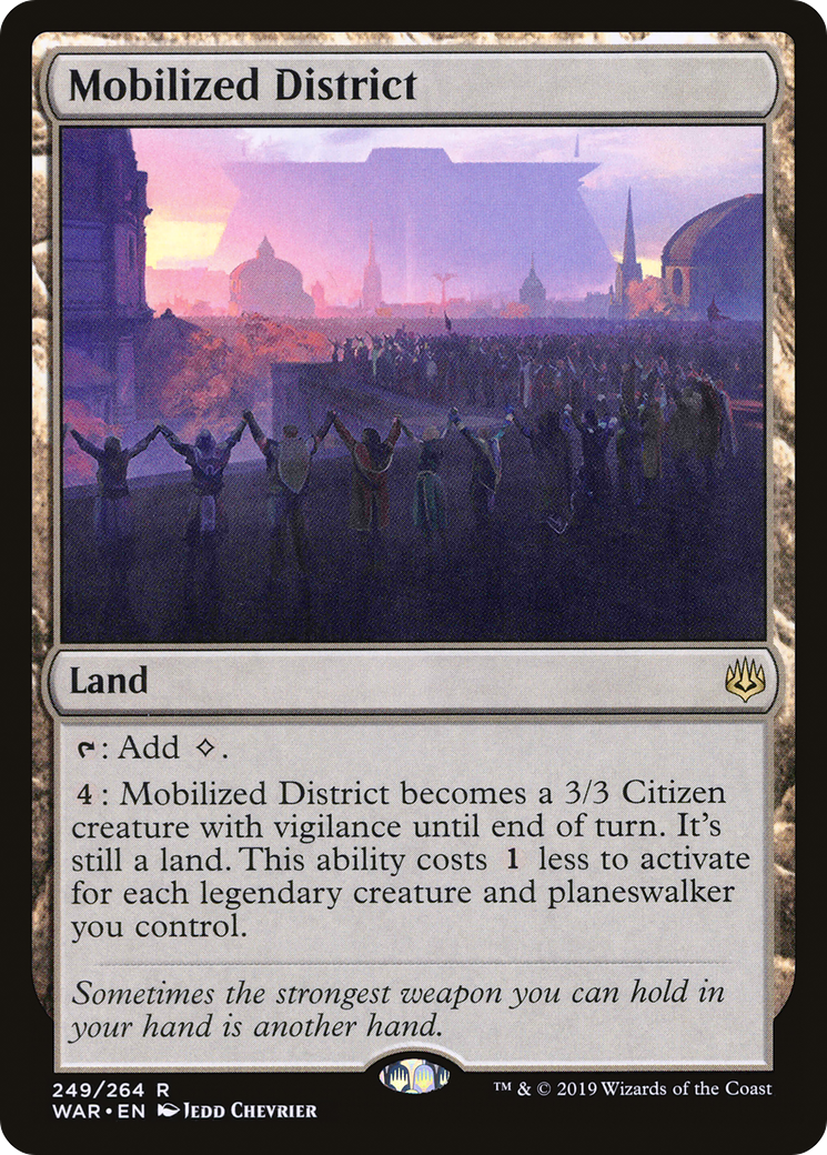 Mobilized District [War of the Spark] | Grognard Games