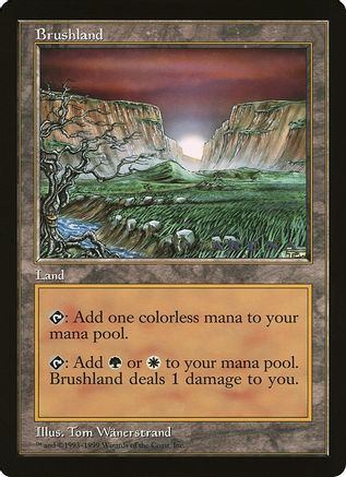 Brushland (Arena League) (OVER-) - Oversize Cards | Grognard Games