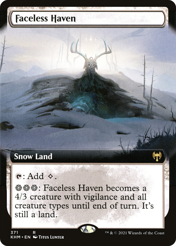 Faceless Haven (Extended Art) [Kaldheim] | Grognard Games