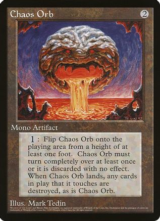 Chaos Orb (InQuest Magazine) (OVER-) - Oversize Cards | Grognard Games