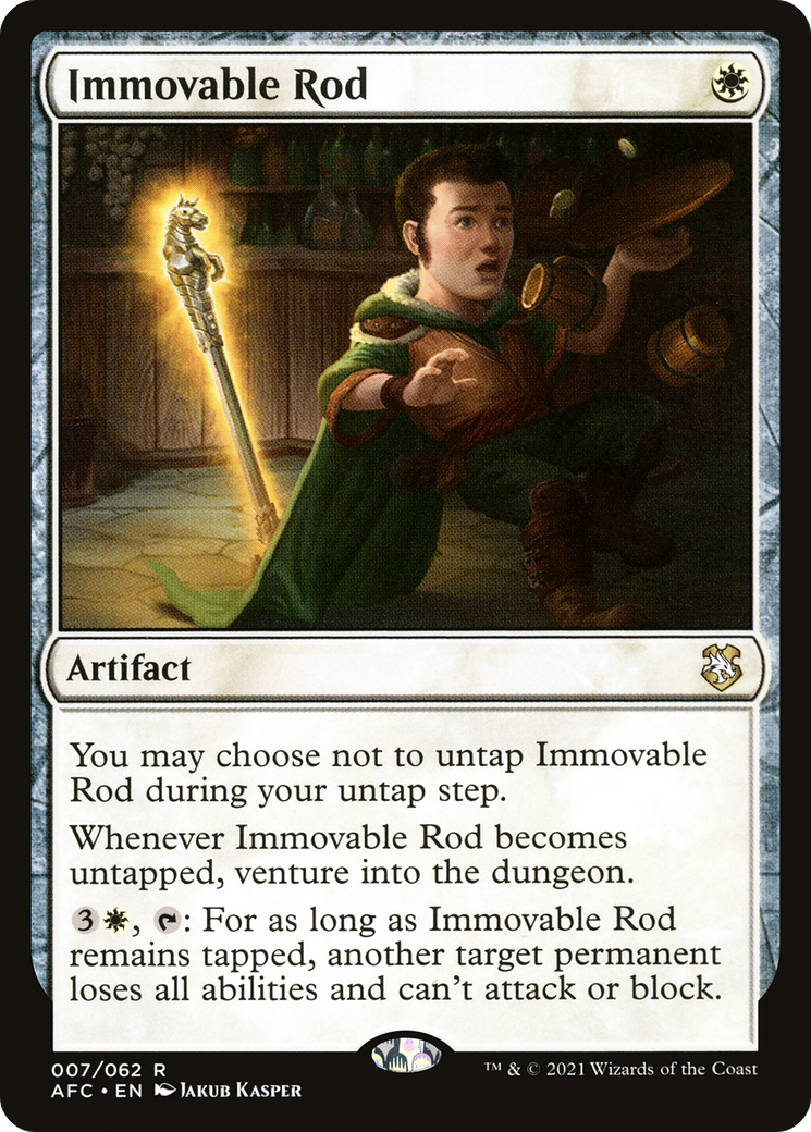 Immovable Rod [Dungeons & Dragons: Adventures in the Forgotten Realms Commander] | Grognard Games