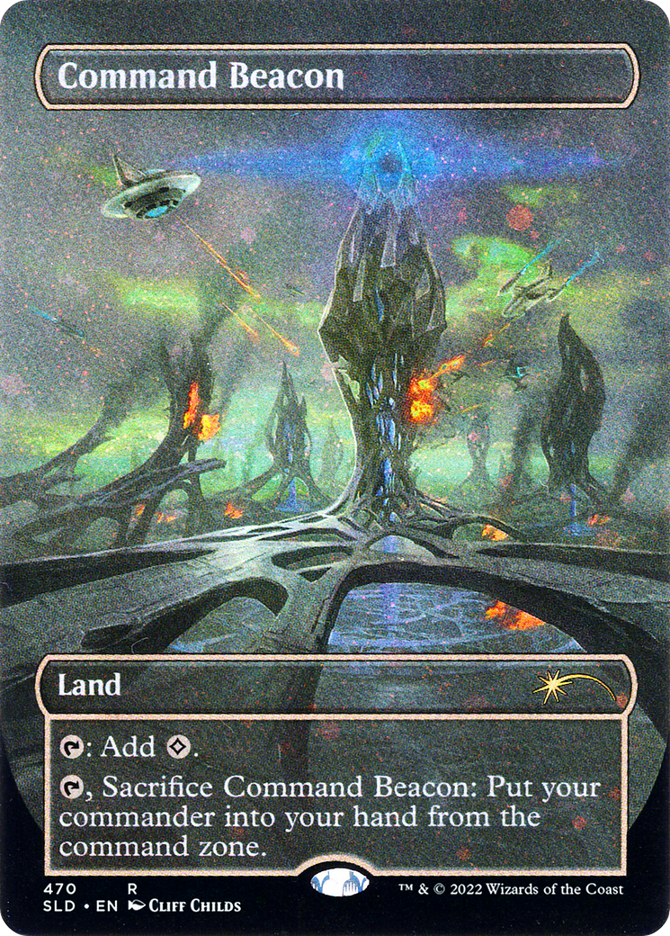 Command Beacon (Galaxy Foil) [Secret Lair Drop Series] | Grognard Games