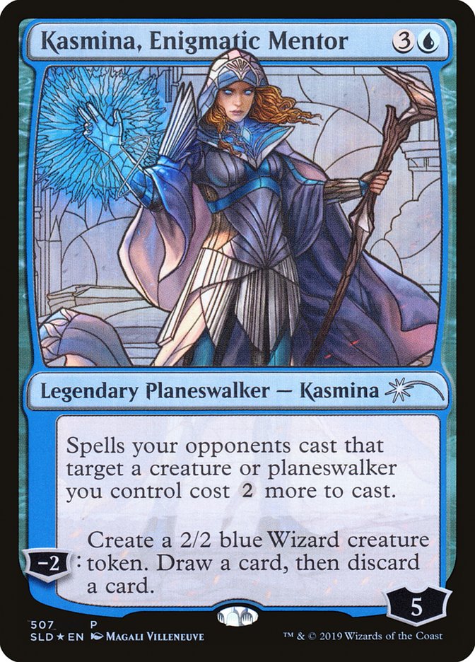 Kasmina, Enigmatic Mentor (Stained Glass) [Secret Lair Drop Promos] | Grognard Games