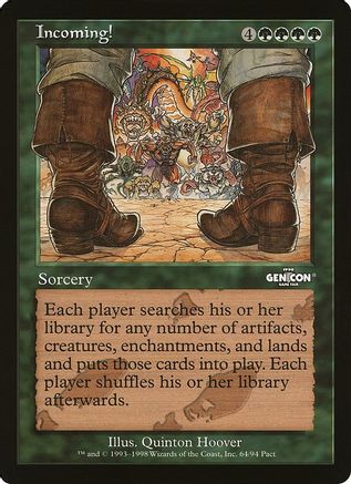 Incoming! (Arena League) (OVER-) - Oversize Cards | Grognard Games