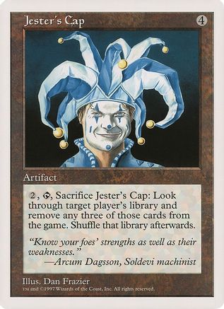 Jester's Cap (Arena League) (OVER-) - Oversize Cards | Grognard Games