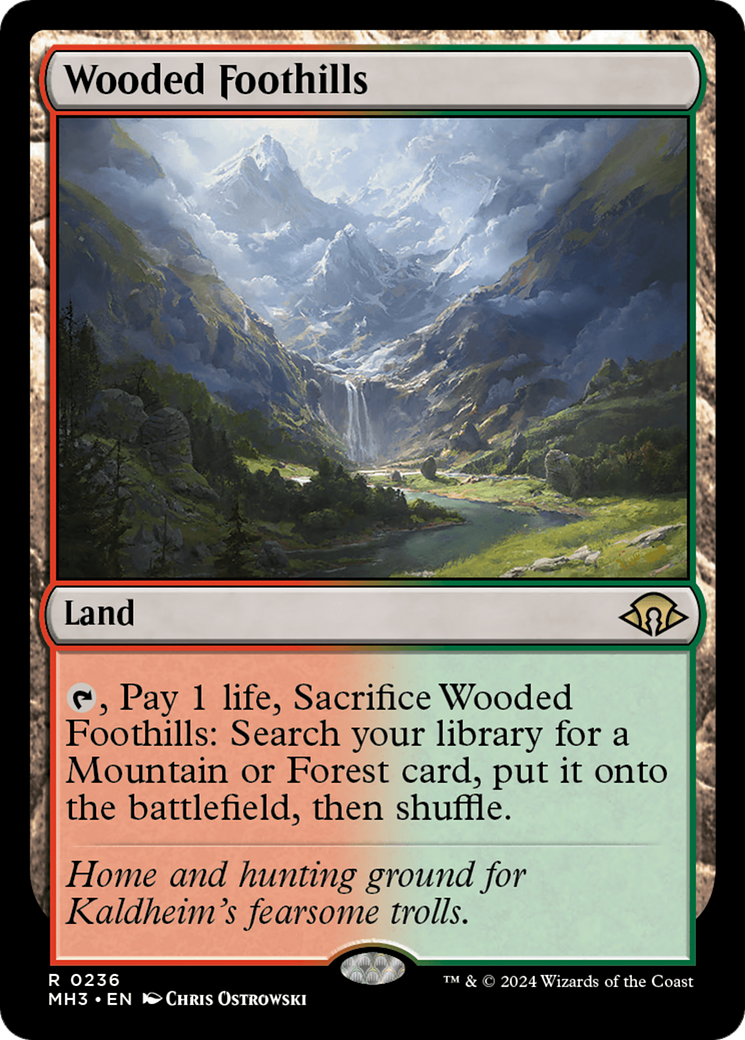 Wooded Foothills [Modern Horizons 3] | Grognard Games