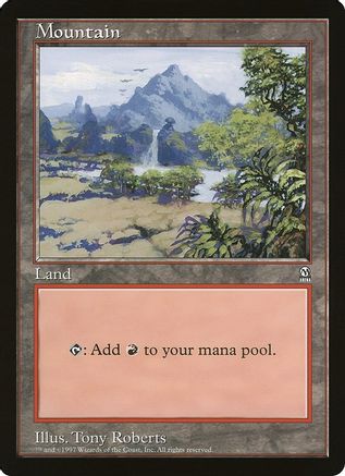 Mountain (Arena League) (OVER-) - Oversize Cards | Grognard Games