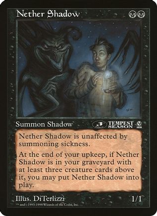 Nether Shadow (3rd Place) (Arena League) (OVER-) - Oversize Cards | Grognard Games