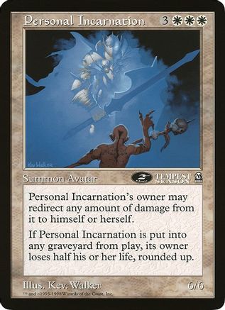 Personal Incarnation (2nd Place) (Arena League) (OVER-) - Oversize Cards | Grognard Games