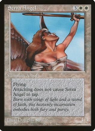 Serra Angel (Wizards of the Coast Caravan Tours) (OVER-) - Oversize Cards | Grognard Games