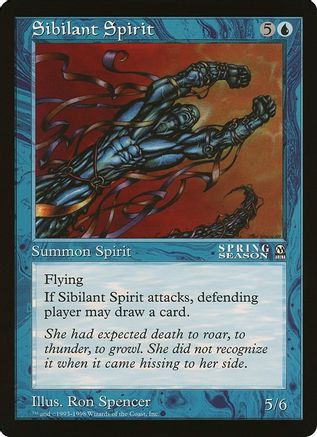 Sibilant Spirit (Arena League) (OVER-) - Oversize Cards | Grognard Games