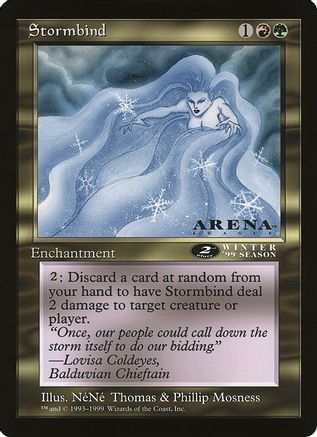 Stormbind (Arena League) (OVER-) - Oversize Cards | Grognard Games