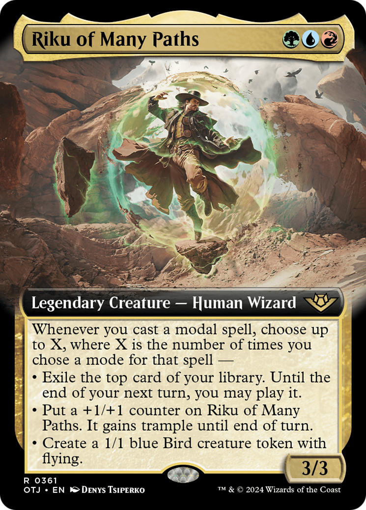 Riku of Many Paths (Extended Art) [Outlaws of Thunder Junction] | Grognard Games