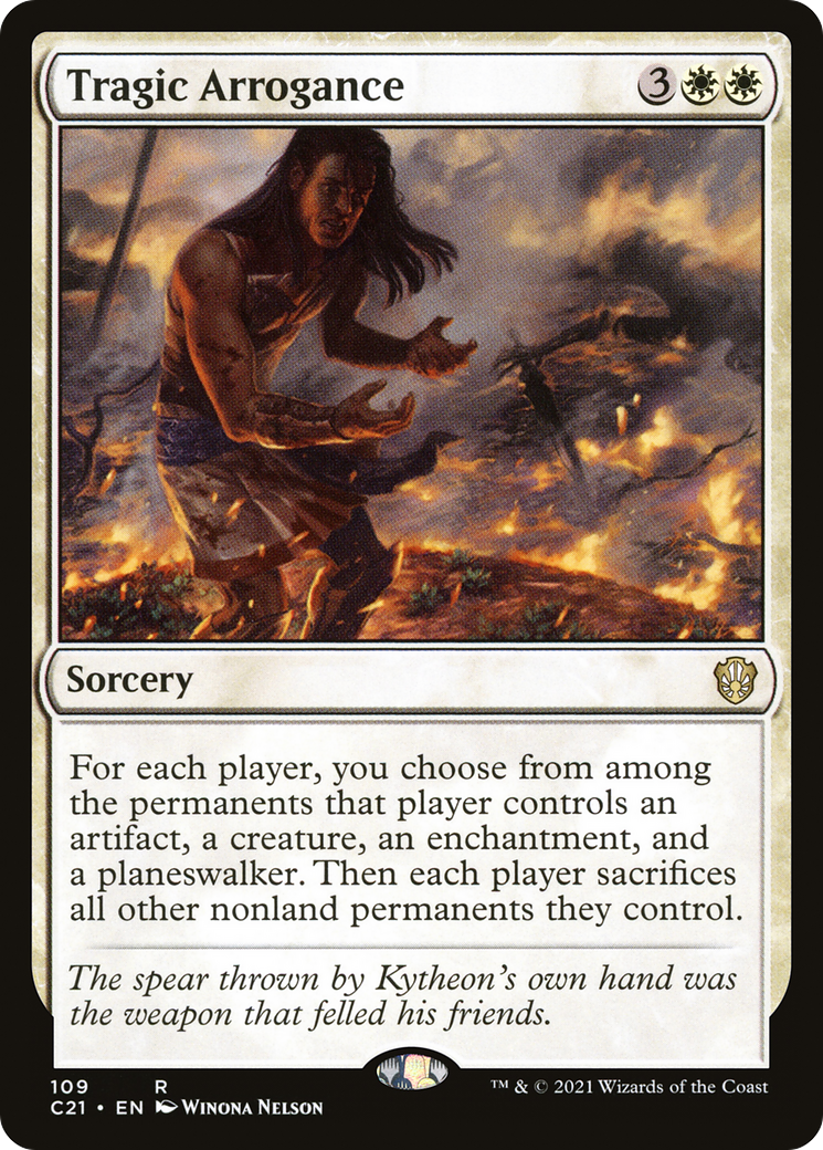 Tragic Arrogance [Commander 2021] | Grognard Games