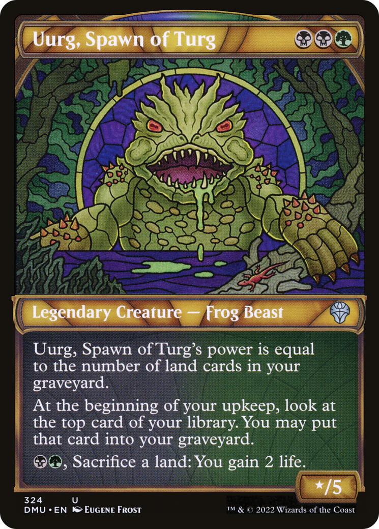 Uurg, Spawn of Turg (Showcase) [Dominaria United] | Grognard Games