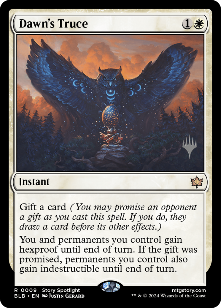 Dawn's Truce (Promo Pack) [Bloomburrow Promos] | Grognard Games