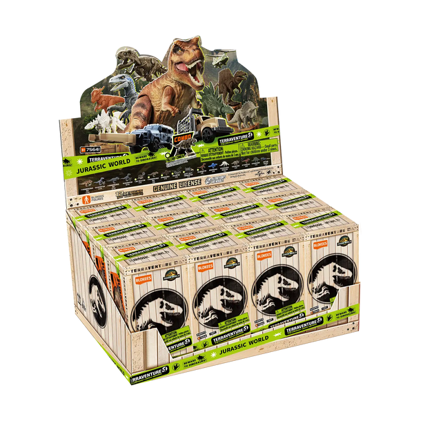 Jurassic World Terraventure TS 01 Dinosaur Capture Operation | Blokees | Grognard Games
