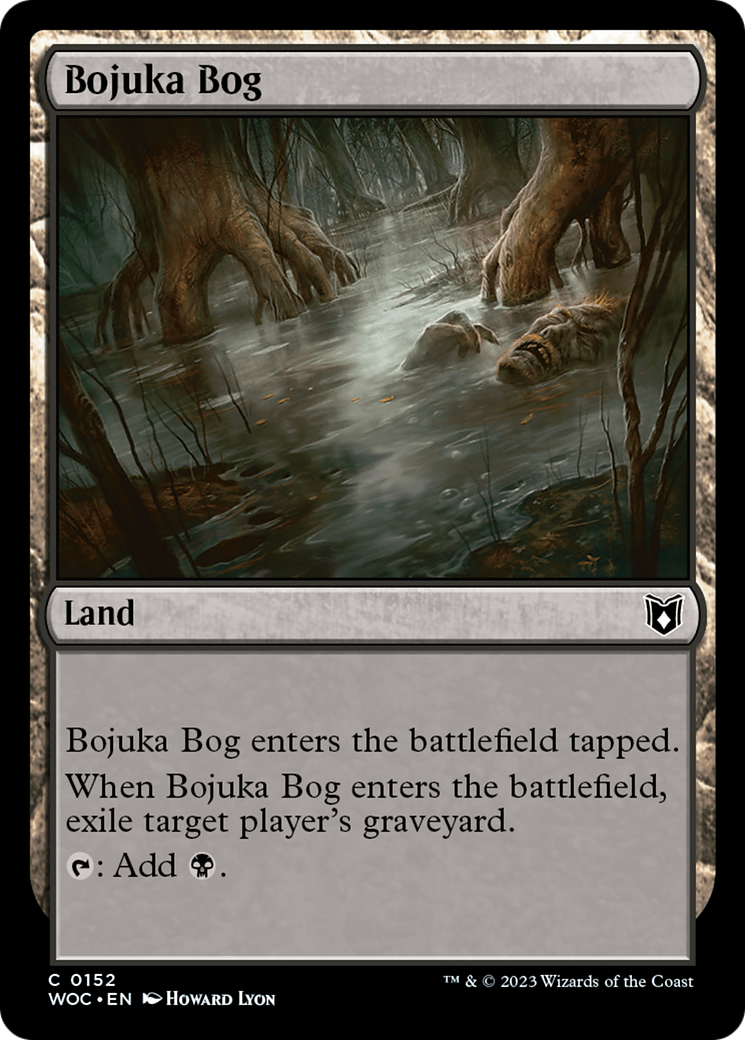Bojuka Bog [Wilds of Eldraine Commander] | Grognard Games