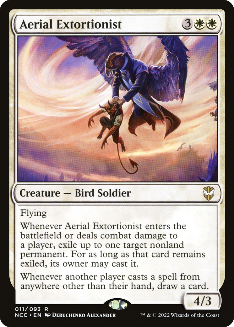 Aerial Extortionist [Streets of New Capenna Commander] | Grognard Games