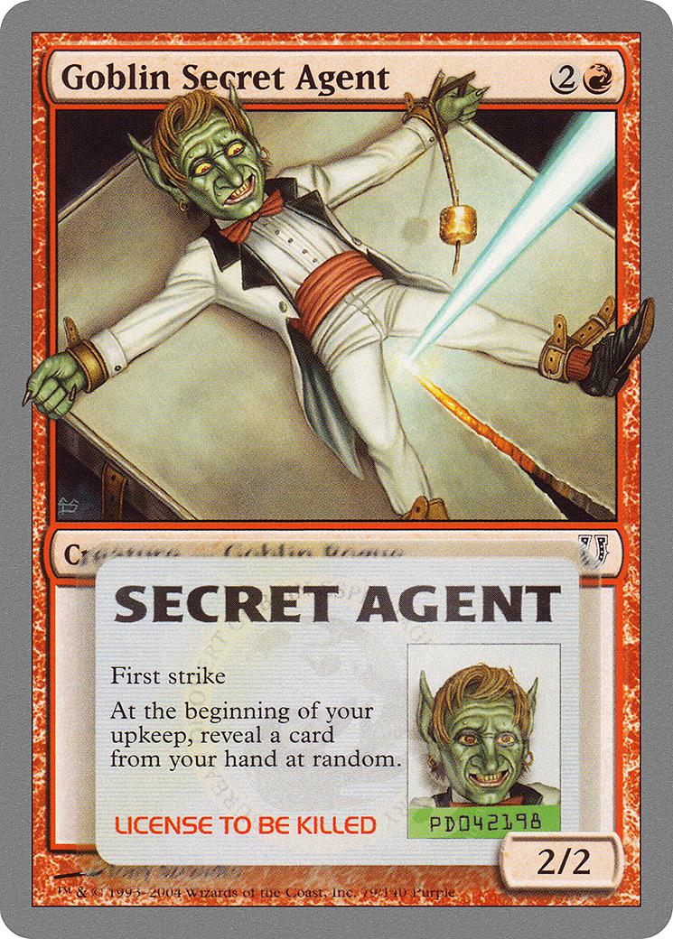 Goblin Secret Agent [Unhinged] | Grognard Games