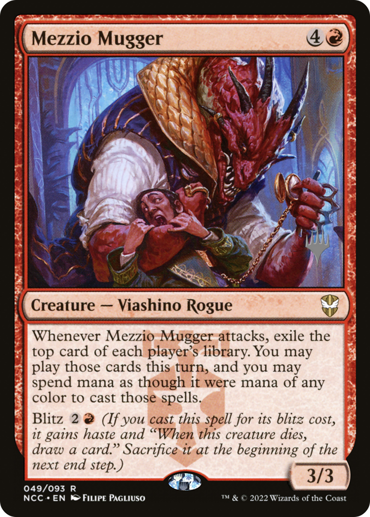 Mezzio Mugger (Promo Pack) [Streets of New Capenna Commander Promos] | Grognard Games