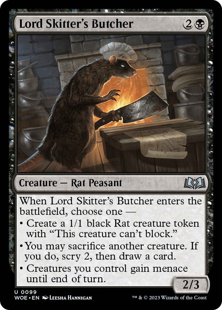 Lord Skitter's Butcher [Wilds of Eldraine] | Grognard Games
